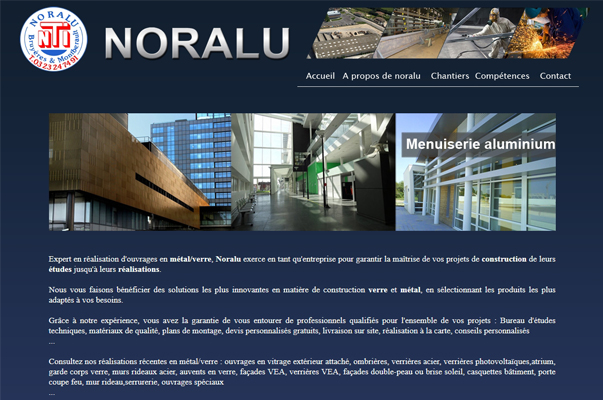 Site Internet : Noralu